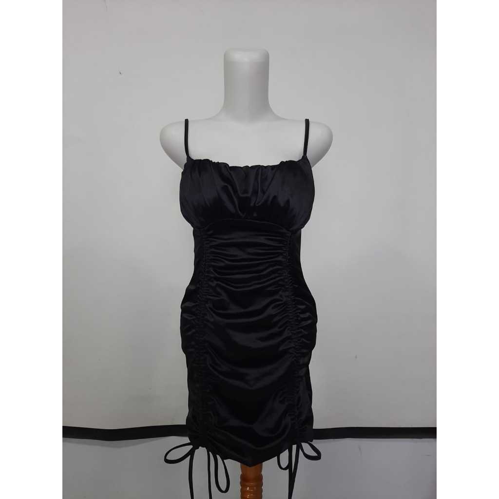 [PRELOVED] Mini dress black bodycon dress sexy BODYCON DRESS / BLACK DRESS BODYCON