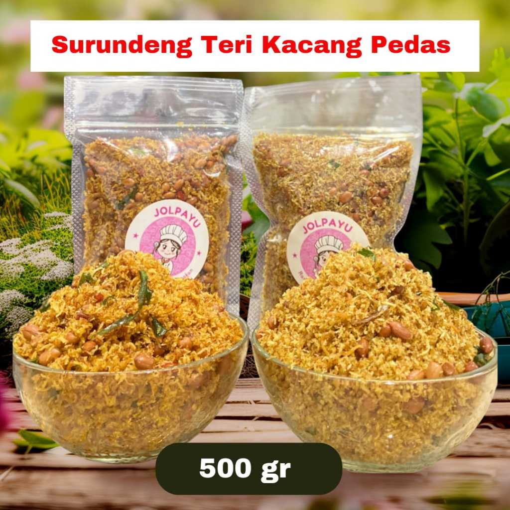 

Serundeng Teri Kacang Pedas Serundeng Kelapa Gurih Original Halal