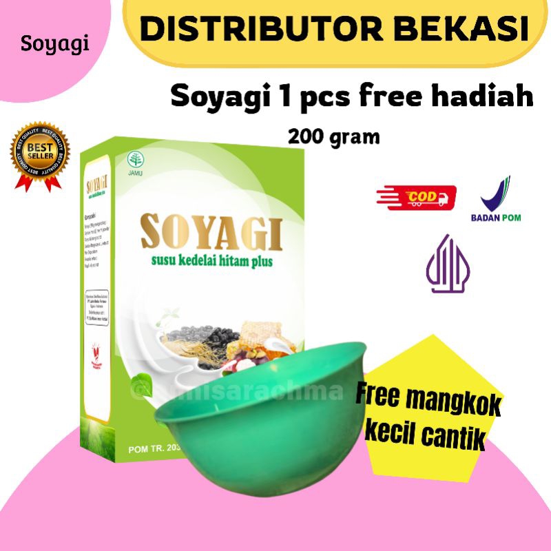 

[Free hadiah] Soyagi susu kedelai hitam, untuk kesehatan tubuh plus diet - hidup sehat jaga pola makan, bariklana