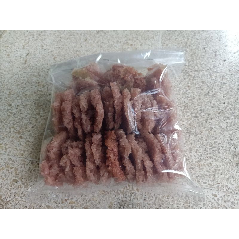 

Rengginang Terasi Merah Asli isi 500gr