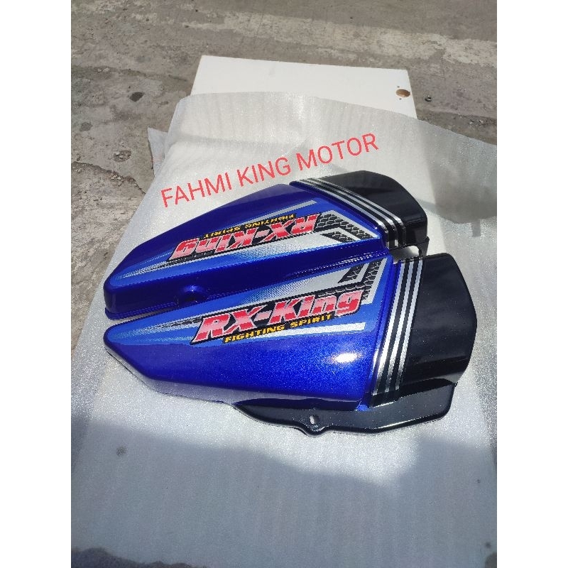 COVER BOK DOP AKI OLSAM BIRU RX KING 2004 GRES BARU BUKAN ORIGINAL