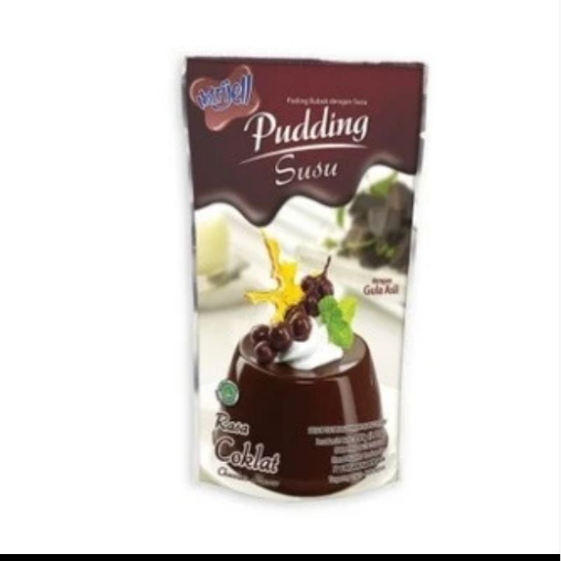 

nutrijell puding rasa coklat