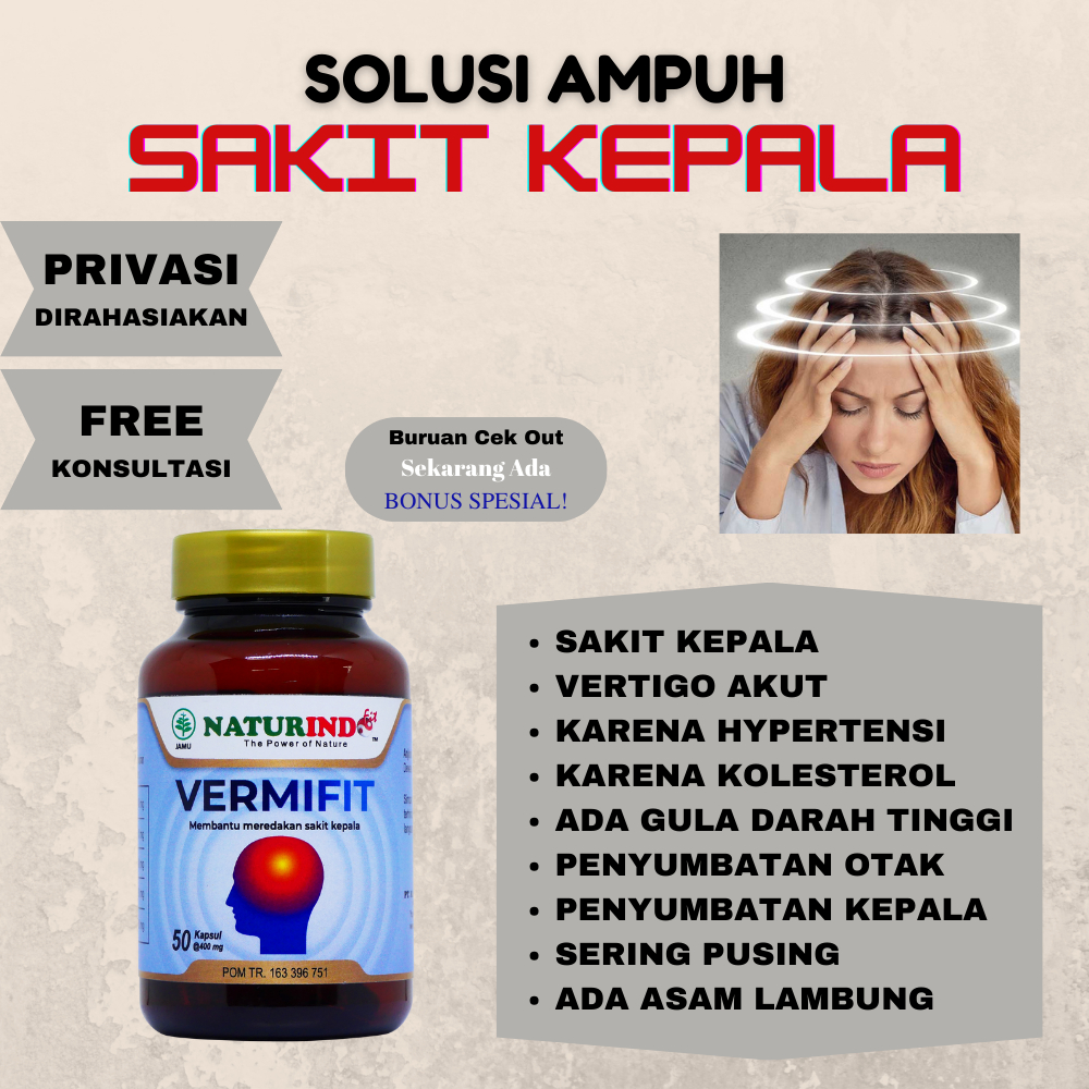 Naturind Vermifit Suplemen Kesehatan