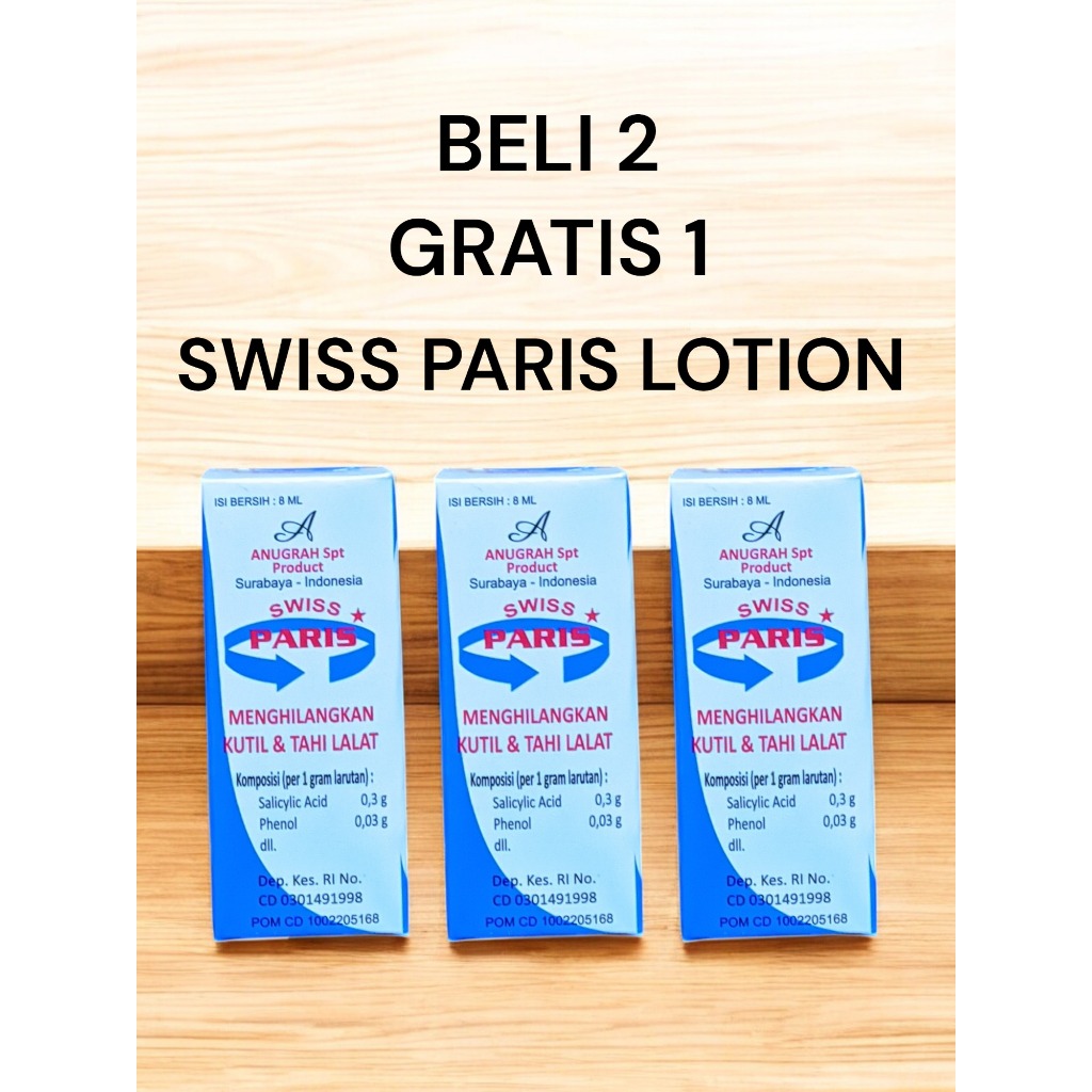 PROMO BELI 2 GRATIS 1 Swiss Paris Lotion Penghilang Tahi Lalat / & Kutil SwissParis ORIGINAL