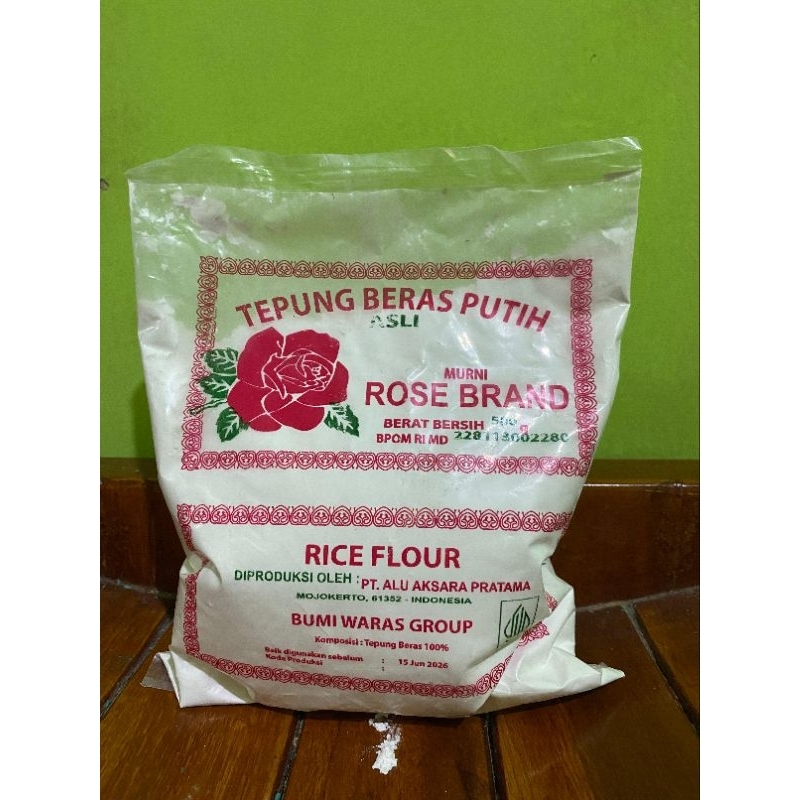 

Tepung Beras Putih Rose Brand