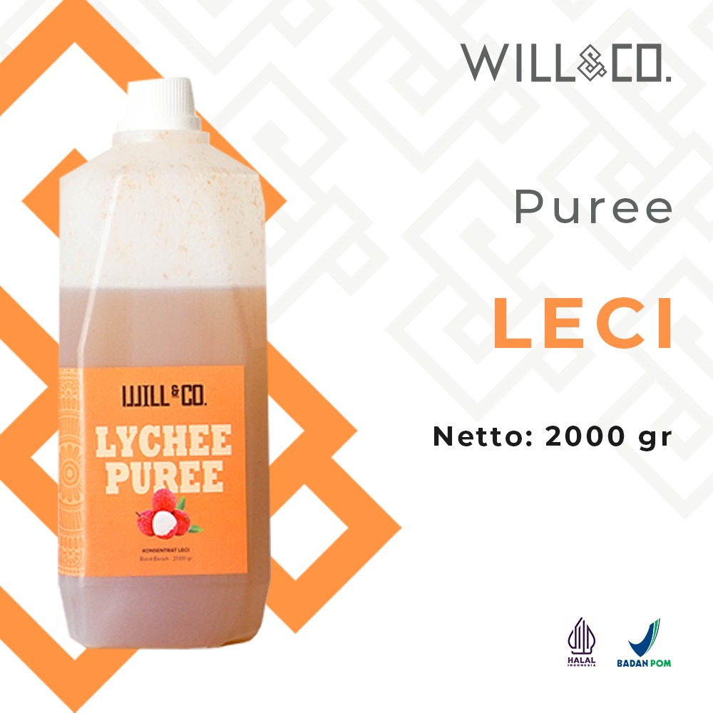 

Will&Co Puree Lychee Fruit Mix Smooties 2L