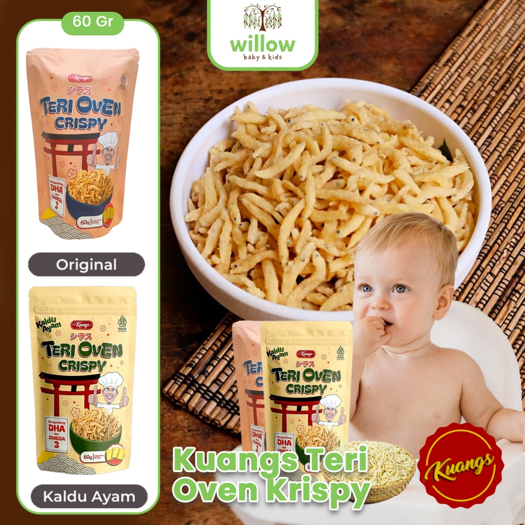 

Camilan - Kuangs Teri Oven Krispy 60Gr