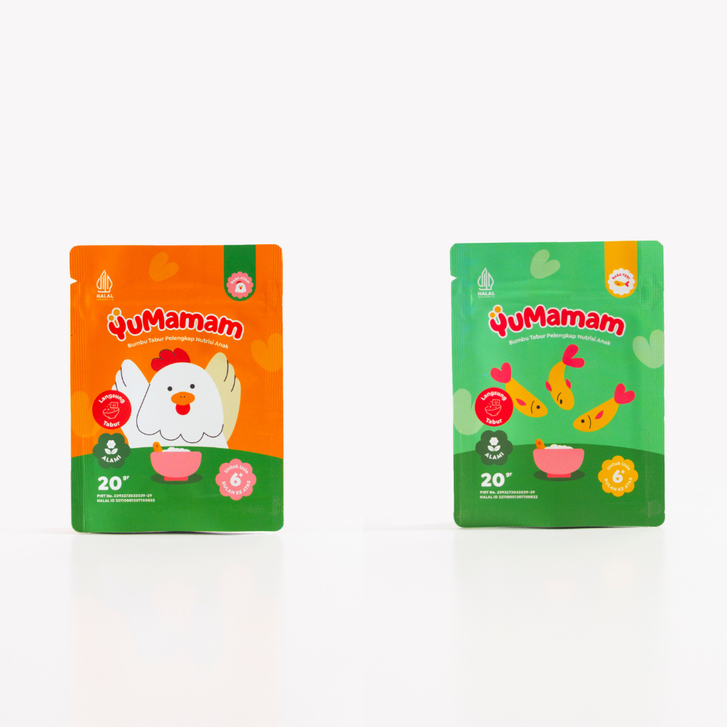 

YuMamam | Bundle 2 Bumbu Tabur (20gr) | Rasa Ayam | Rasa Teri