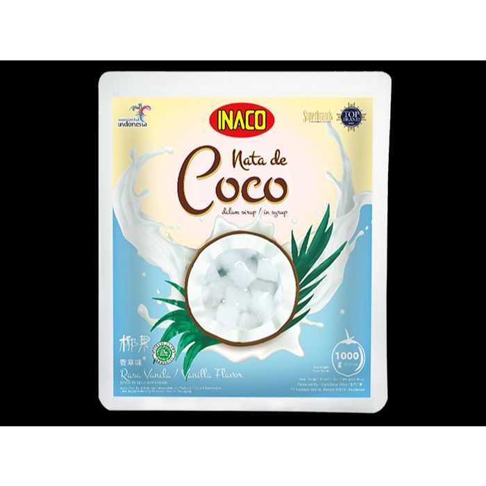 

Nata de coco vanilla 1 kg | toping minuman | campuran minuman segar | nata de coco |