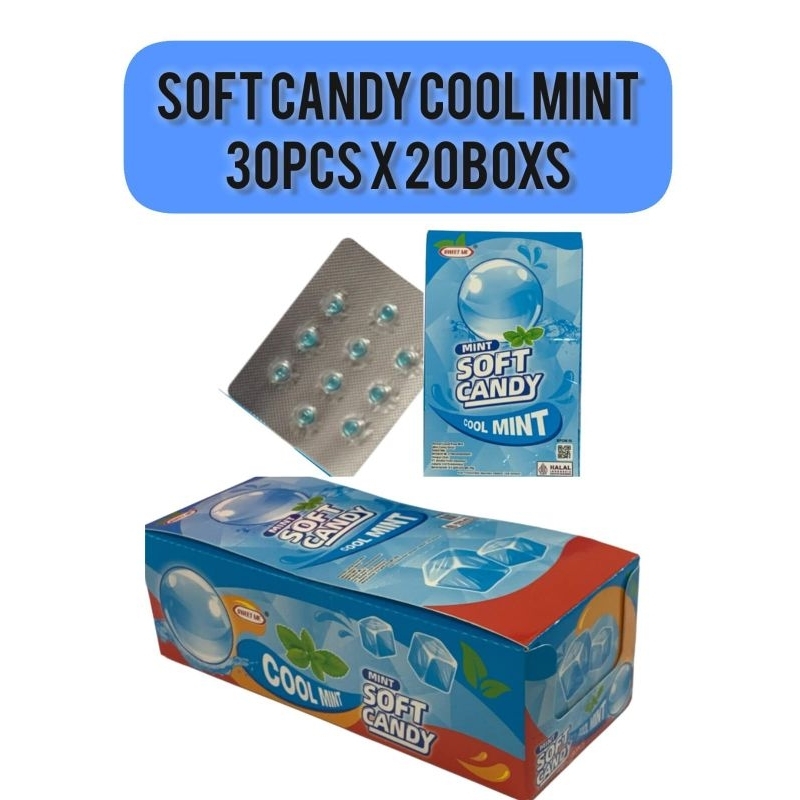 

Sweet me cool mint soft candy 1box isi 30pcs
