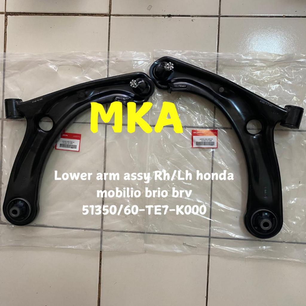 LOWER ARM ASSY RH/LH HONDA MOBILIO BRIO HRV P/N 51350/60-TE7-K00 1 SET
