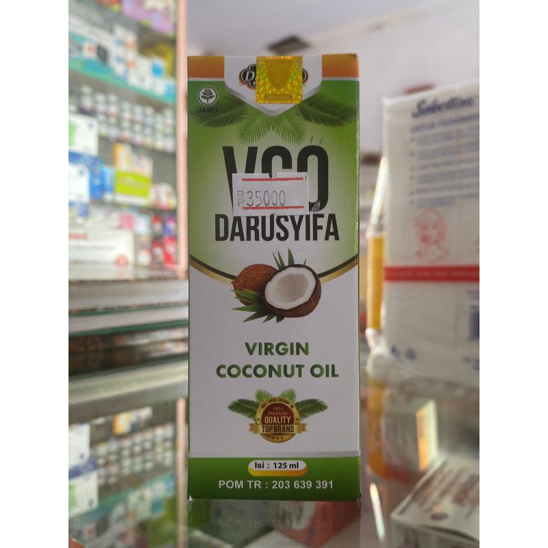 

VCO Virgin Coconut Oil 125 Ml Darusyifa - Mampu meningkatkan Daya Tahan Tubuh