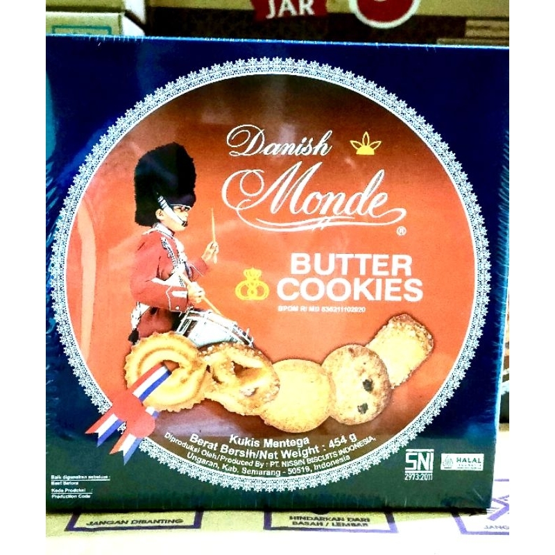 

Monde Butter Cookies 454 Gr