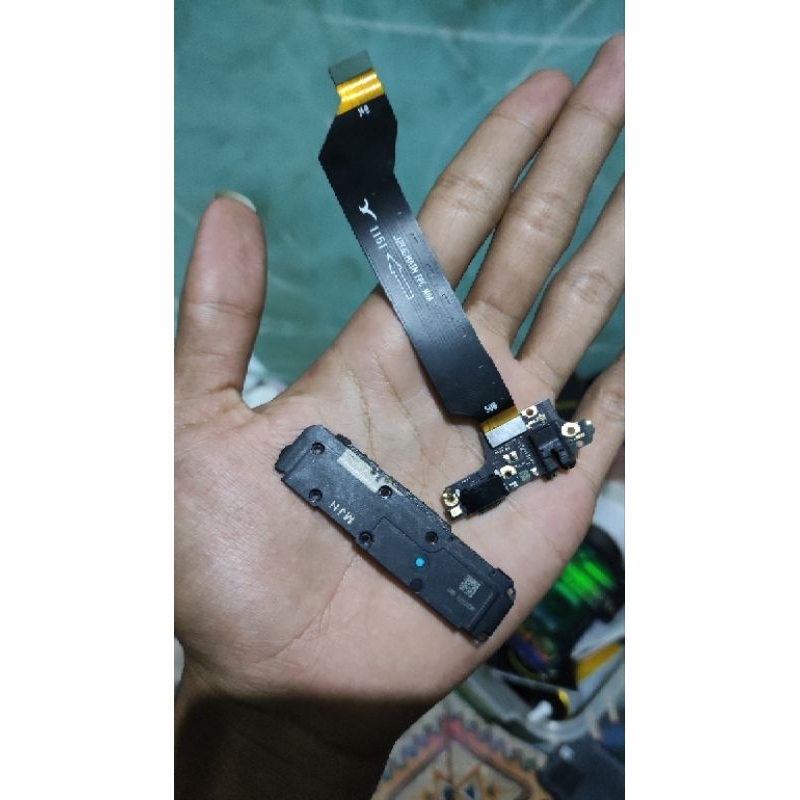 PCB charger+flexibel+buzer poco x3 copotan