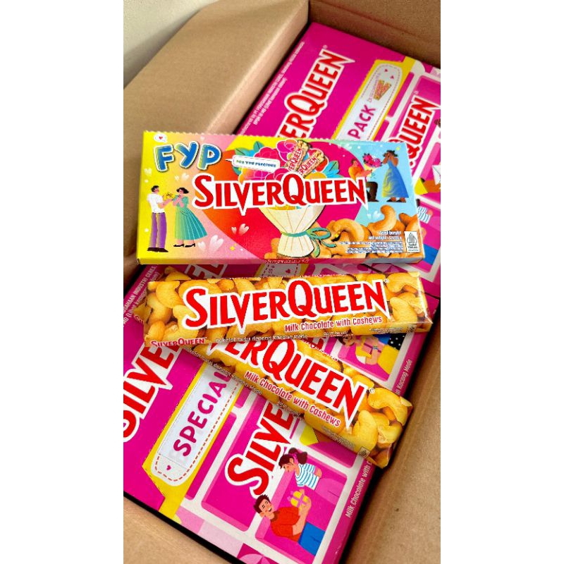 

Silverqueen coklat mede BUY 1 GET 1 (55gr*2pc)/silverqueen limited edition