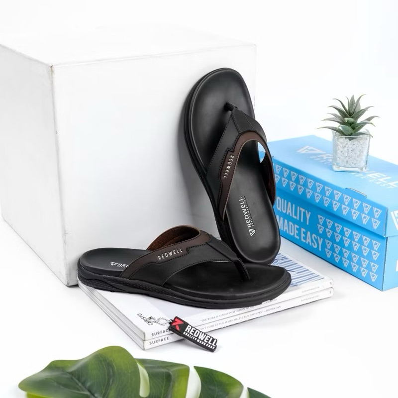 Sendal Kulit Pria Dewasa Hand Made Bandung SERIES Nadeo 001