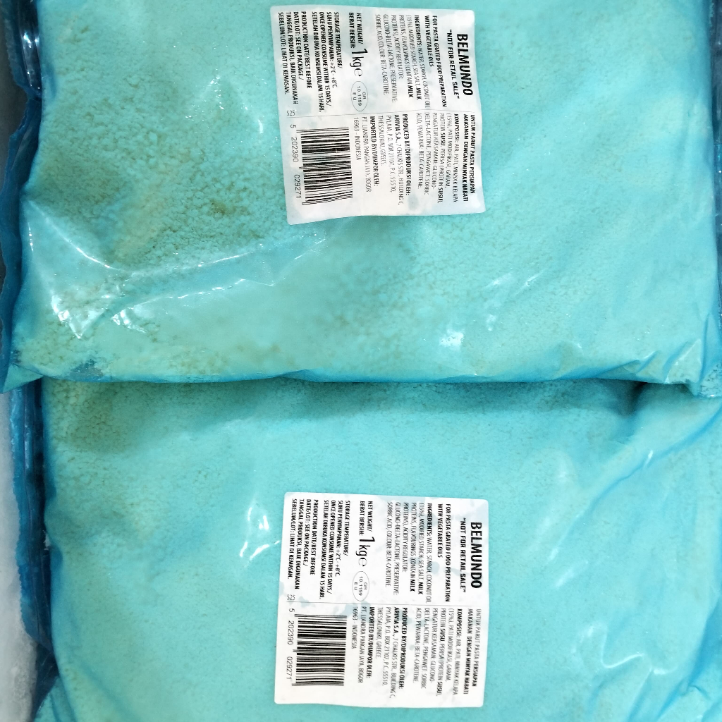 

Belmundo Grated Parmesan Repack 500gr 250gr 100gr