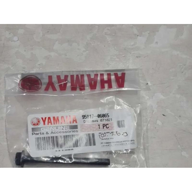 Baut Intake Intek Karburator Mio Sporty - Mio Smile - Mio Soul - Fino Karbu 95817-06065