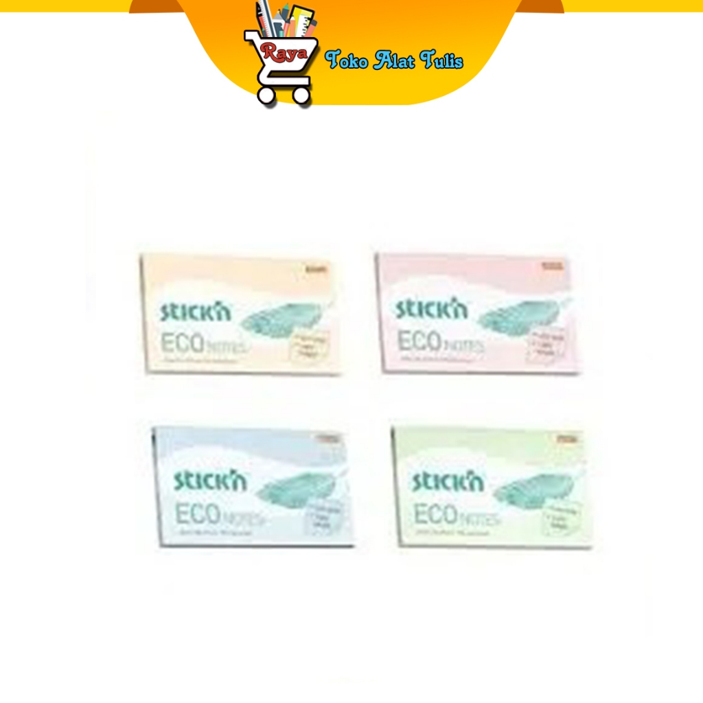 

Stick ' N Eco Notes 3×5 (4 Warna Satuan)