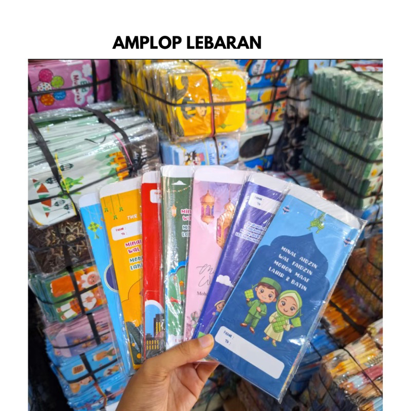 

AMPLOP LEBARAN UNIK DAN LUCU