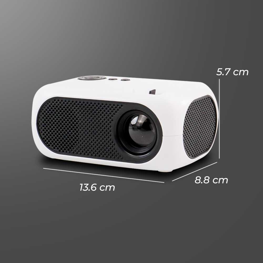 Proyektor Mini LCD Full HD 1080P 1200 Lumens Home Theater