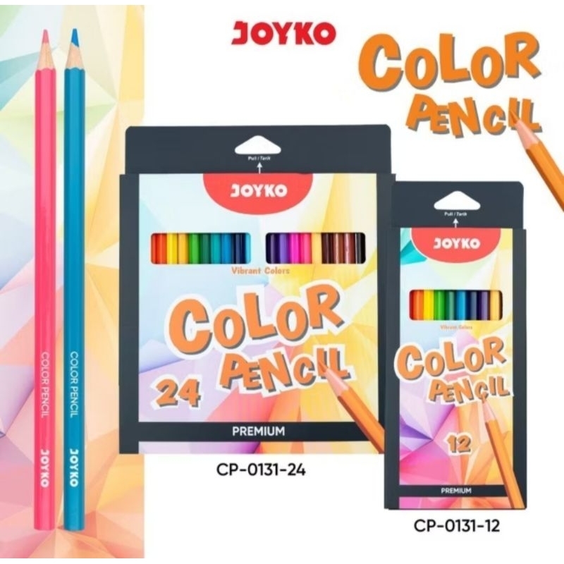 

Premium Color Pencil Pensil Warna Premium Joyko CP-0131-24