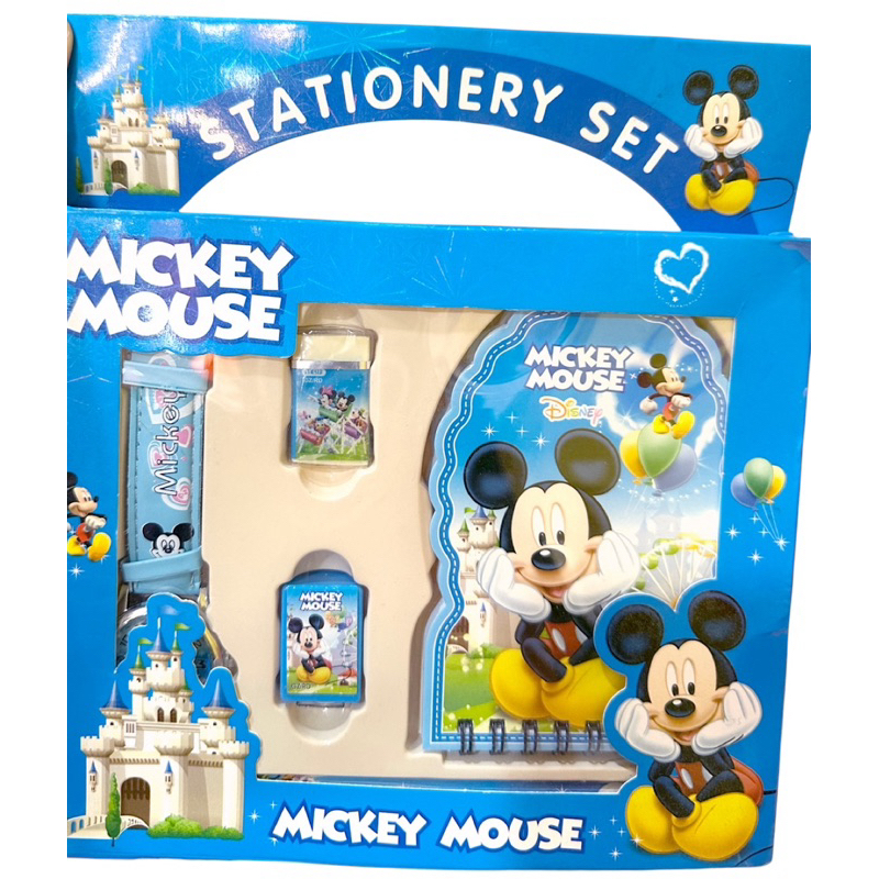 

1 Set alat Tulis Karakter Frozen / Alat tulis Cars / Alat tulis Anak Mickey Disney Elsa Anna