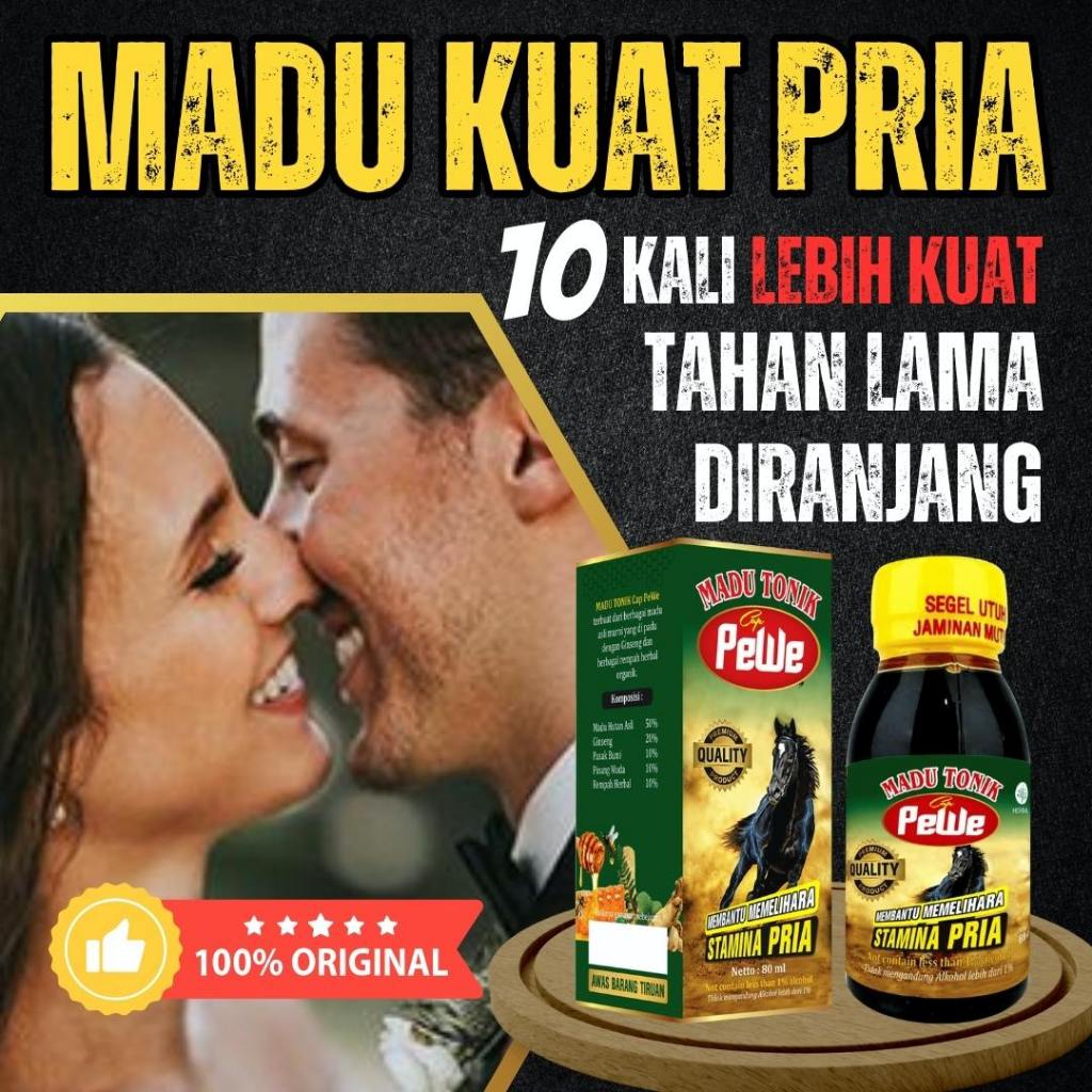 

Madukuat Madu Pewe Original | Stamina Pria Perkasa Kuat Tahan Lama Berhubungan Intim 80 ML 100% Asli