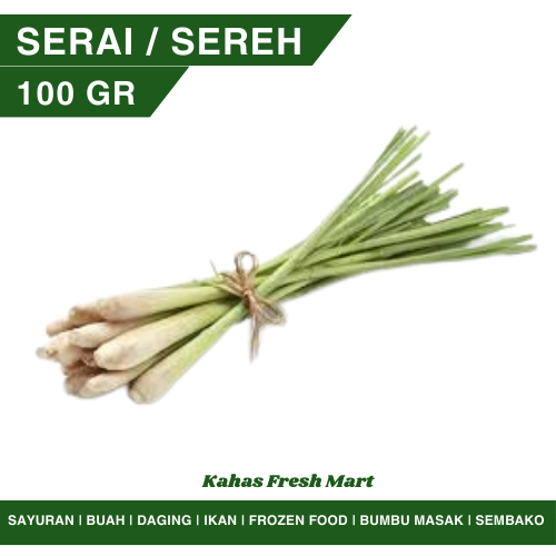 

Sereh / Serai Segar 1 Ikat (-+150-170gr)
