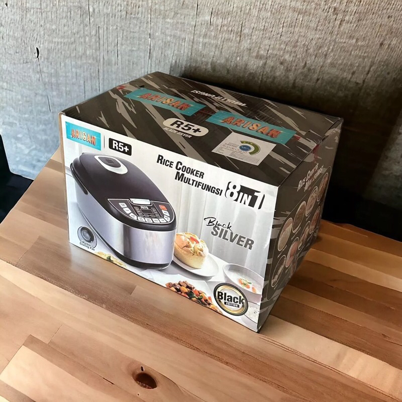 Mito R5 Plus Digital Rice Cooker 2 Liter Fungsi 8 in 1