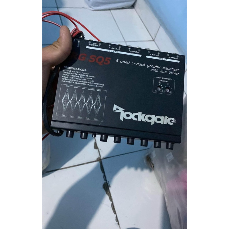 Equalizer mobil second