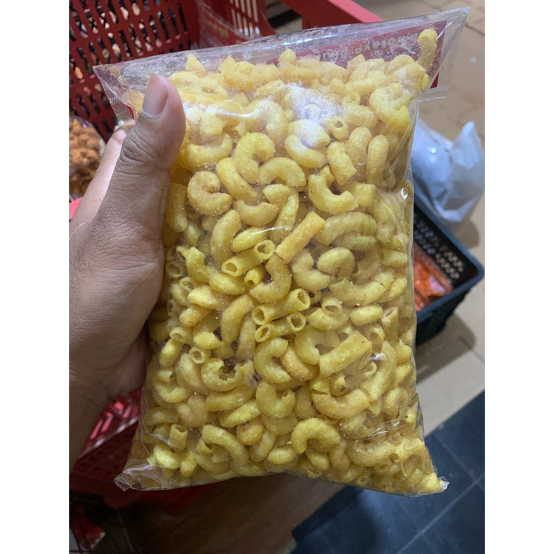 

(500g) MAKARONI RASA POTATO KHAS CIAMIS/CEMILAN KHAS CIAMIS