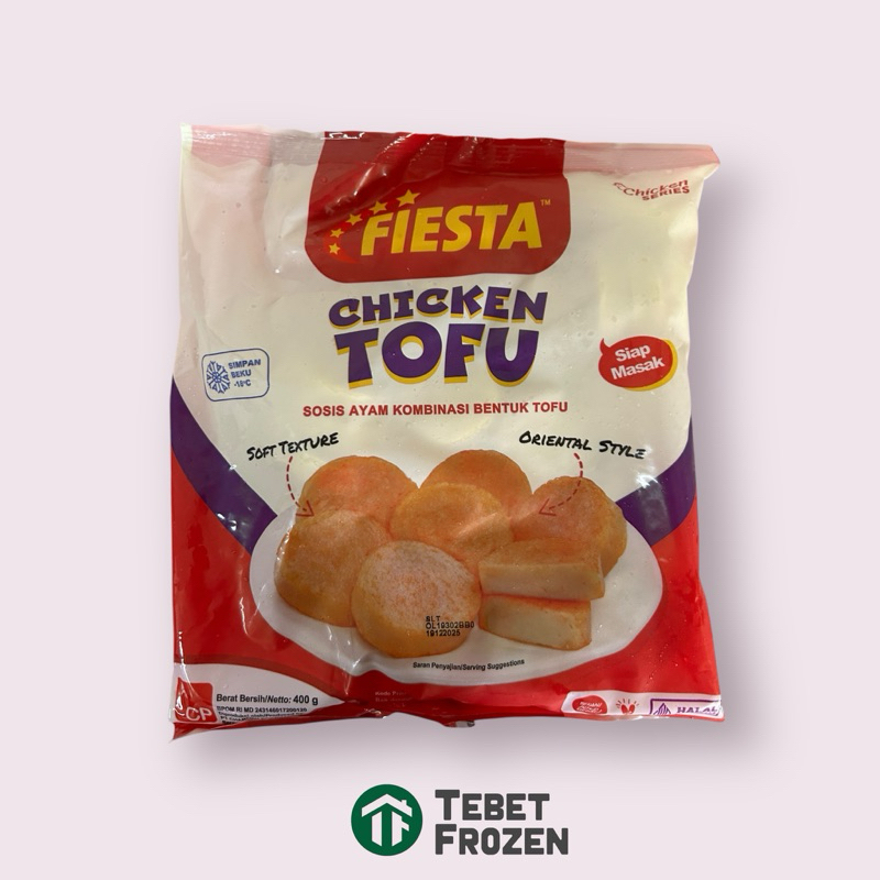 

FIESTA CHICKEN TOFU 400GRAM - TEBET FROZEN