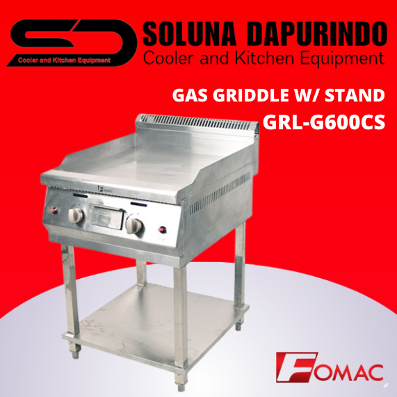 FOMAC Gas Griddle With Stand GRL-G600CS/ GRLG600CS
