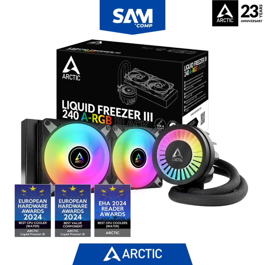 Arctic Liquid Freezer III 240 ARGB Black