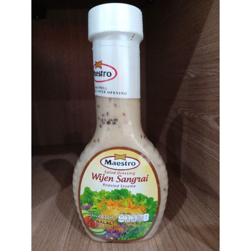 

Maestro Salad Dressing Wijen Sambrai Roasted Seasoning