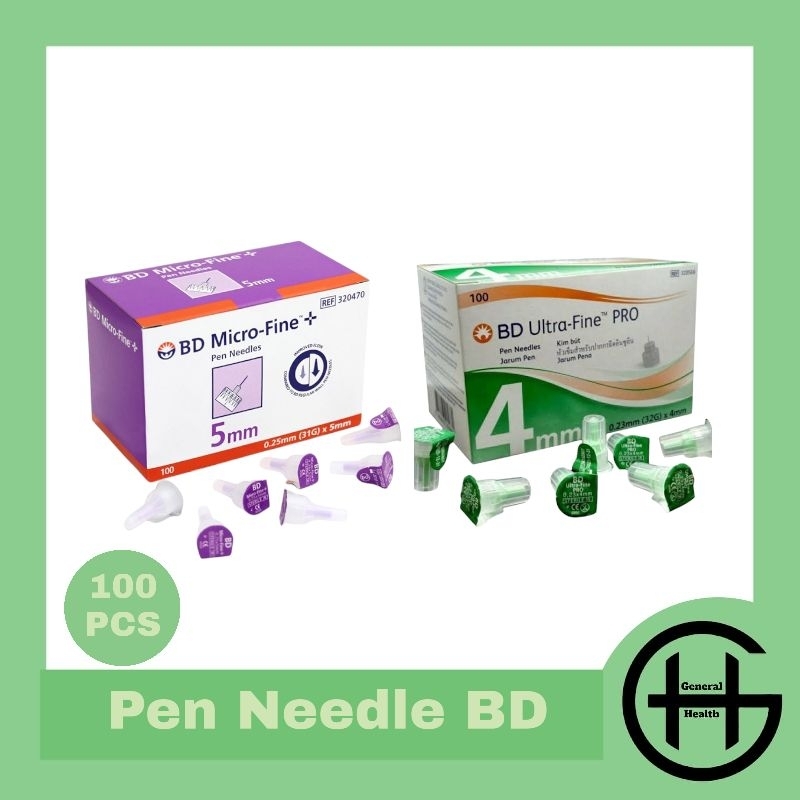 Jarum Insulin BD Ultrafine  Pen Needle Insulin BD isi 100Pcs