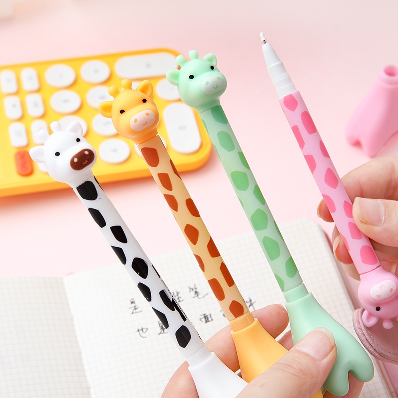 

PULPEN GEL MOTIF ANIMAL GIRAFFE / BOLPOIN GEL MOTIF JERAPAH / PENA GEL MOTIF LUCU PGS