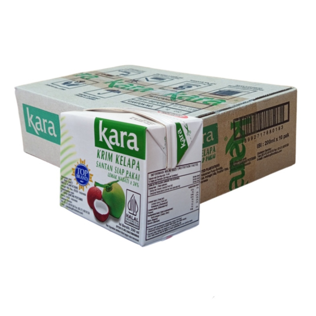 

Kara Santan Kelapa Siap Paki 200 ml isi 10 pcs - Dairy - Milk Coconut