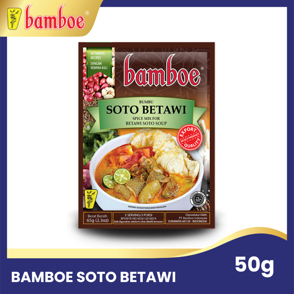 

Bamboe Bumbu Soto Betawi 65 Gr