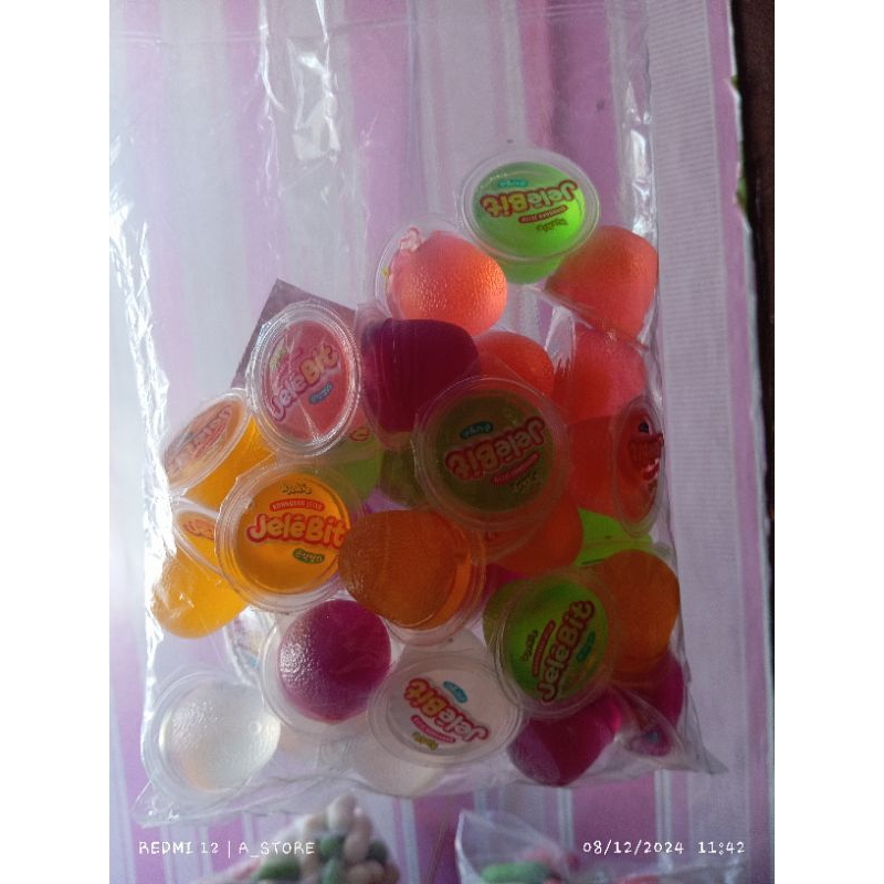 

Jelly mini/Snack jelly/Agar-agar kecil kemasan 1 kg