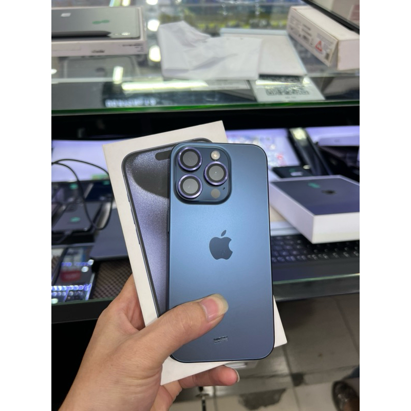 SECOND IPHONE 15 PRO 256GB X IBOX GARANSI BARU OFF