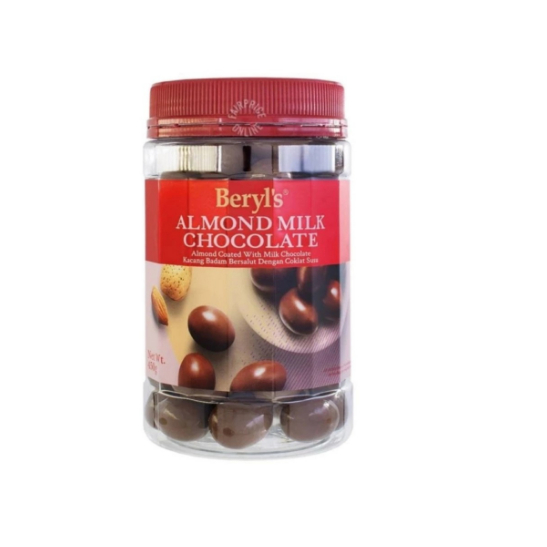 

Beryls Almond coated with Milk Chocolate halal