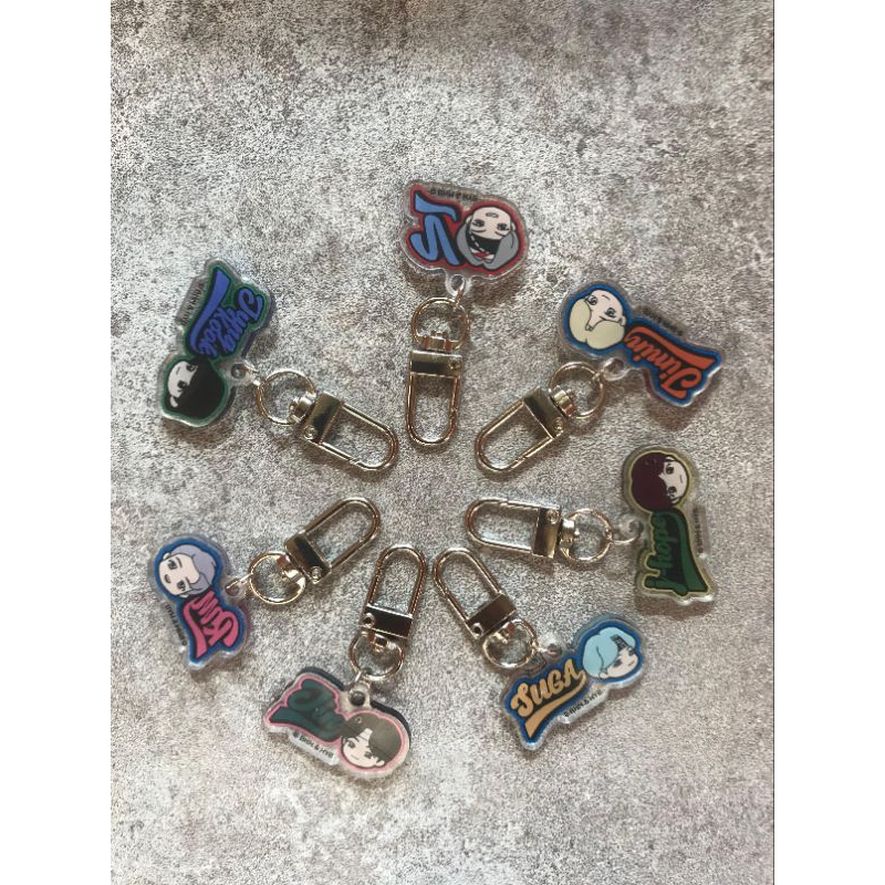 TinyTan Arcrylic keyring bts