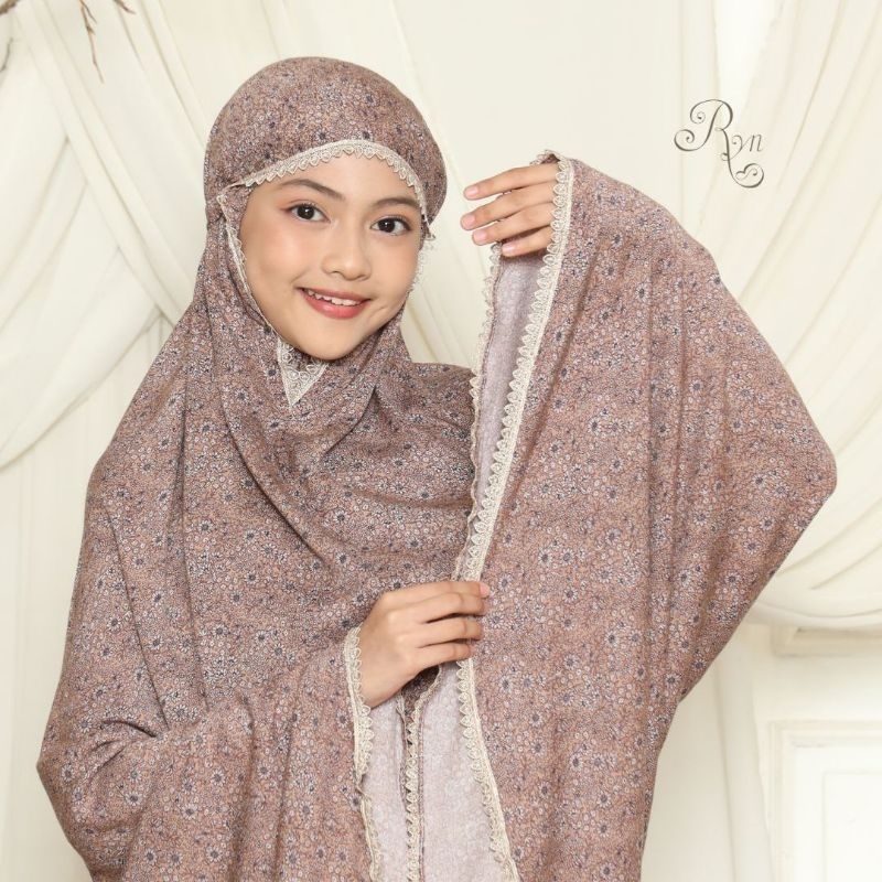 Ryn Rayyan Official | Mukena Rayyan Mukena Anak Series | Mukena Traveling Rayon Kids Series