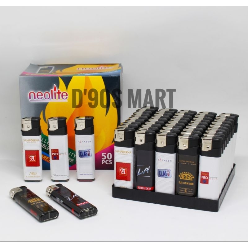 Korek Api Gas Magnet Neolite isi 50 pcs