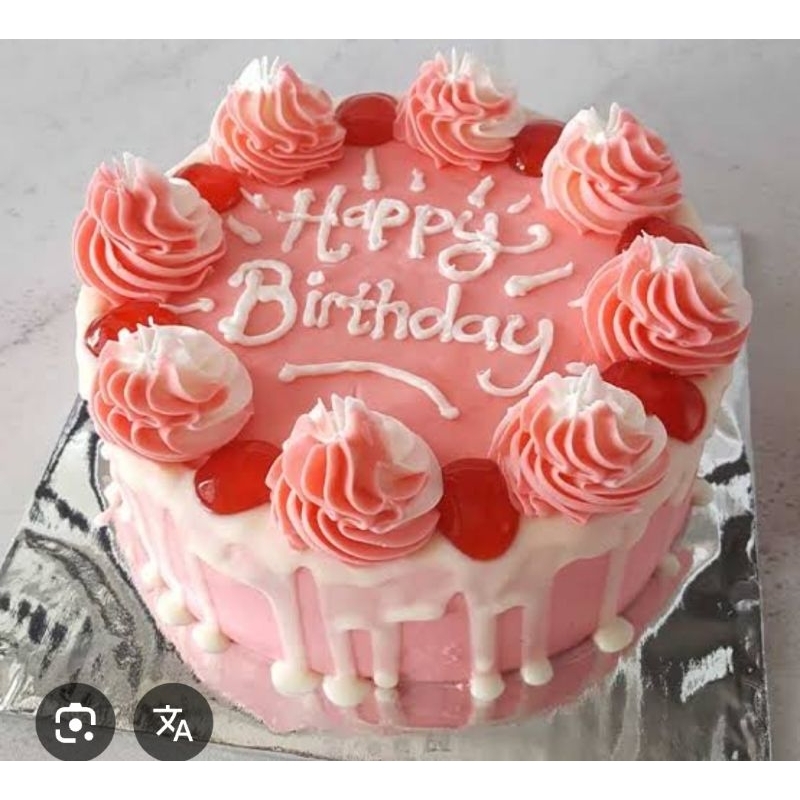 

kue ulang tahun uk diameter 14cm