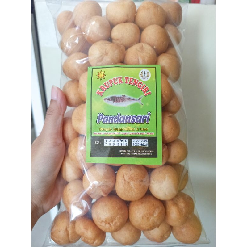 

Kerupuk Tenggiri bulat PANDANSARI
