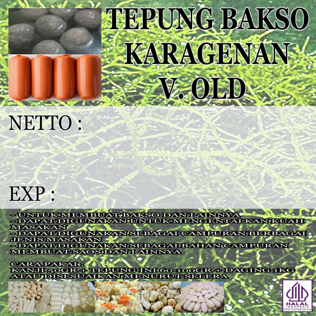 

Tepung Bakso Karagenan 1,25Kg Old