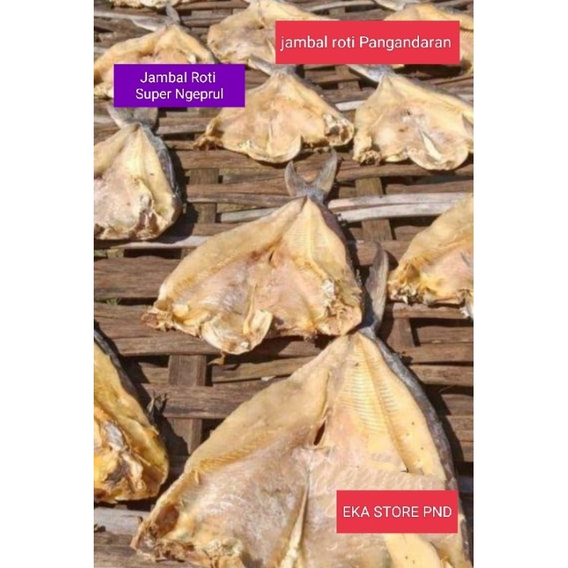 

Jambal Roti ASLI Super Ngeprul 1kg - Ikan Asin Jambal Roti Asli - Seafood - oleh oleh pangandaran